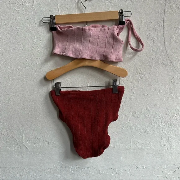 Hunza G High Waisted Swimming Suit SET - Picture 2 of 12